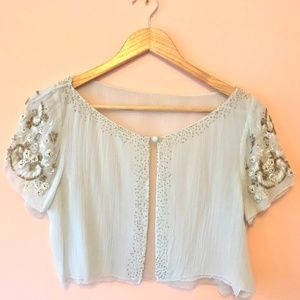 BHLDN capelet-wedding/formal event